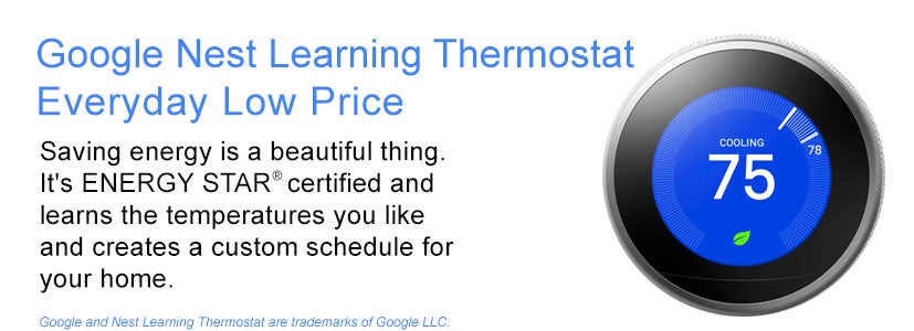 Google Smart Thermostat Deal