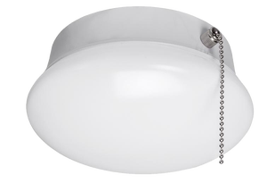 11.5W Cool White 7-Inch Pull-Chain Ceiling Fixture