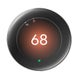 Google Nest Learning Thermostat (Gen 4) - Polished Silver