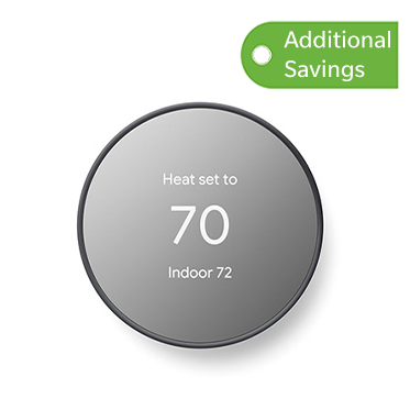 Google Nest Thermostat Charcoal
