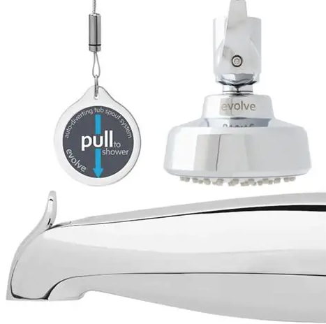 Evolve Tub Spout & Showerhead Combo