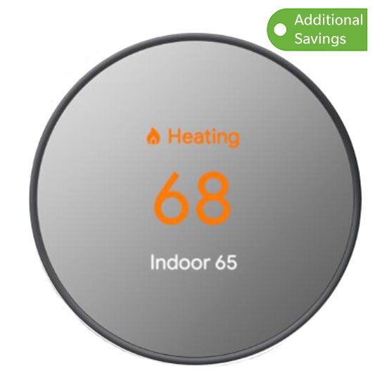 Google Nest Thermostat Charcoal