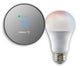 Google Nest Thermostat Charcoal + Smart Bulb