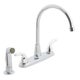 Niagara Earth Luxe High Arc Kitchen Faucet w/Spray, Chrome