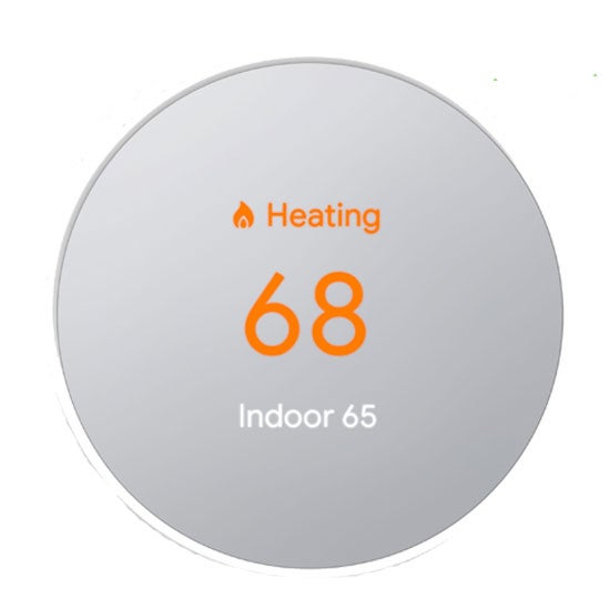 Google Nest Thermostat - Snow