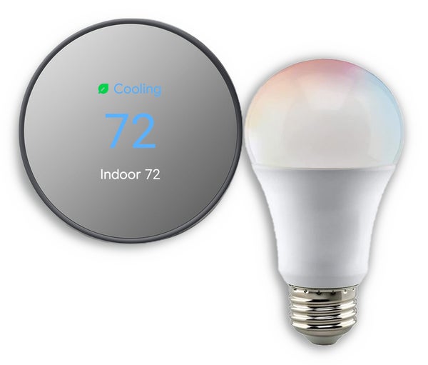Google Nest Thermostat Charcoal Smart Bulb google-nest-thermostat-charcoal-smart-bulb