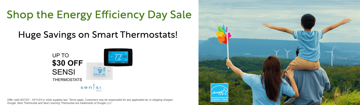 Shop the Energy Efficiency Day Sale!