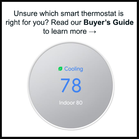 Smart Thermostats buyer's guide