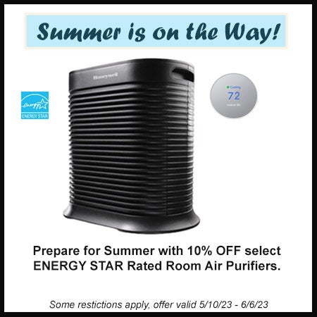 Prepare for Summer with 10% OFF select ENERGY STAR Rated products!