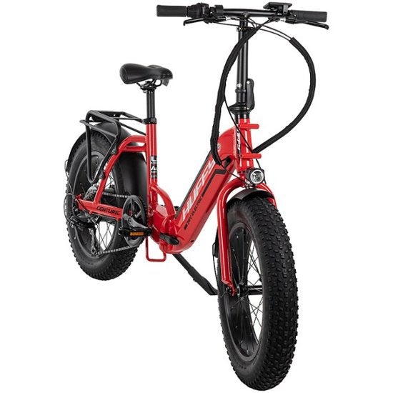 Huffy - 20 Inch Centuric Folding E-Bike - Red