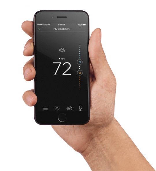 Control ecobee smart thermostat from anywhere with app