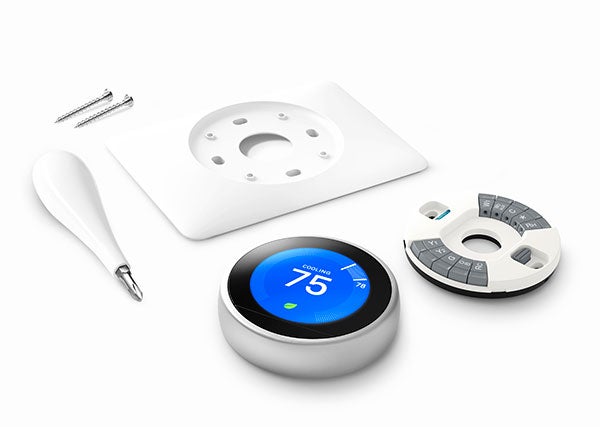 Google Nest Learning Thermostat installation - What's included in box