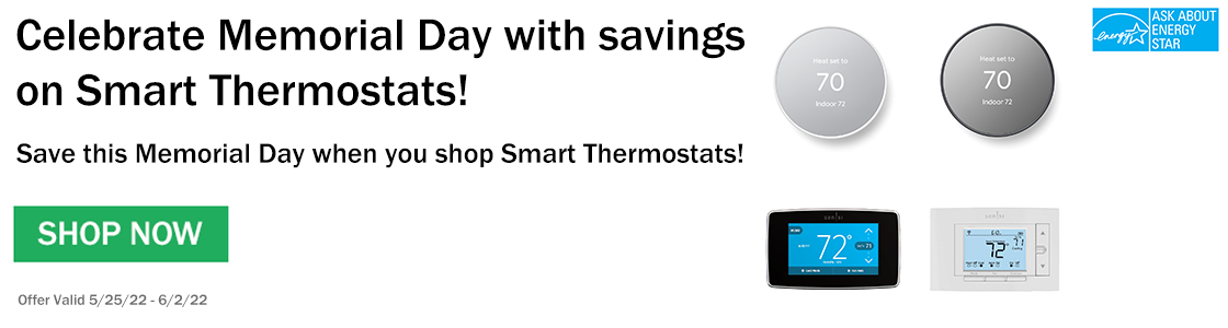 Smart thermostats on sale!