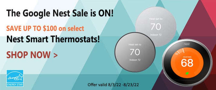 Shop Nest Thermostats on Sale!