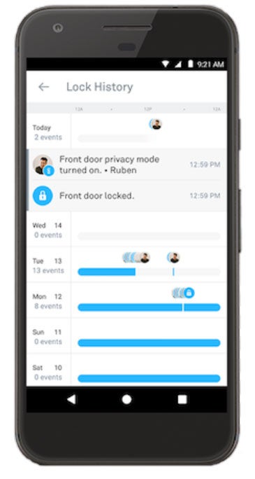 Use Nest app to lock or unlock Google Nest x Yale smart lock from anywhere